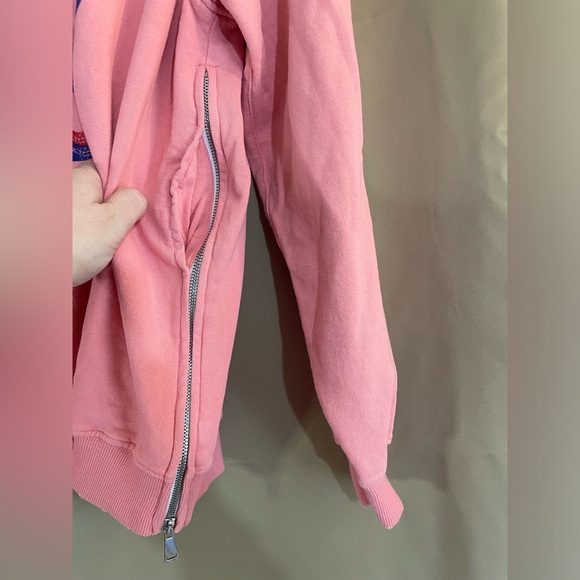 The Editor Italy Crew Neck - Medium- Side Zipper - Pockets - Distressed - Picture 4 of 8